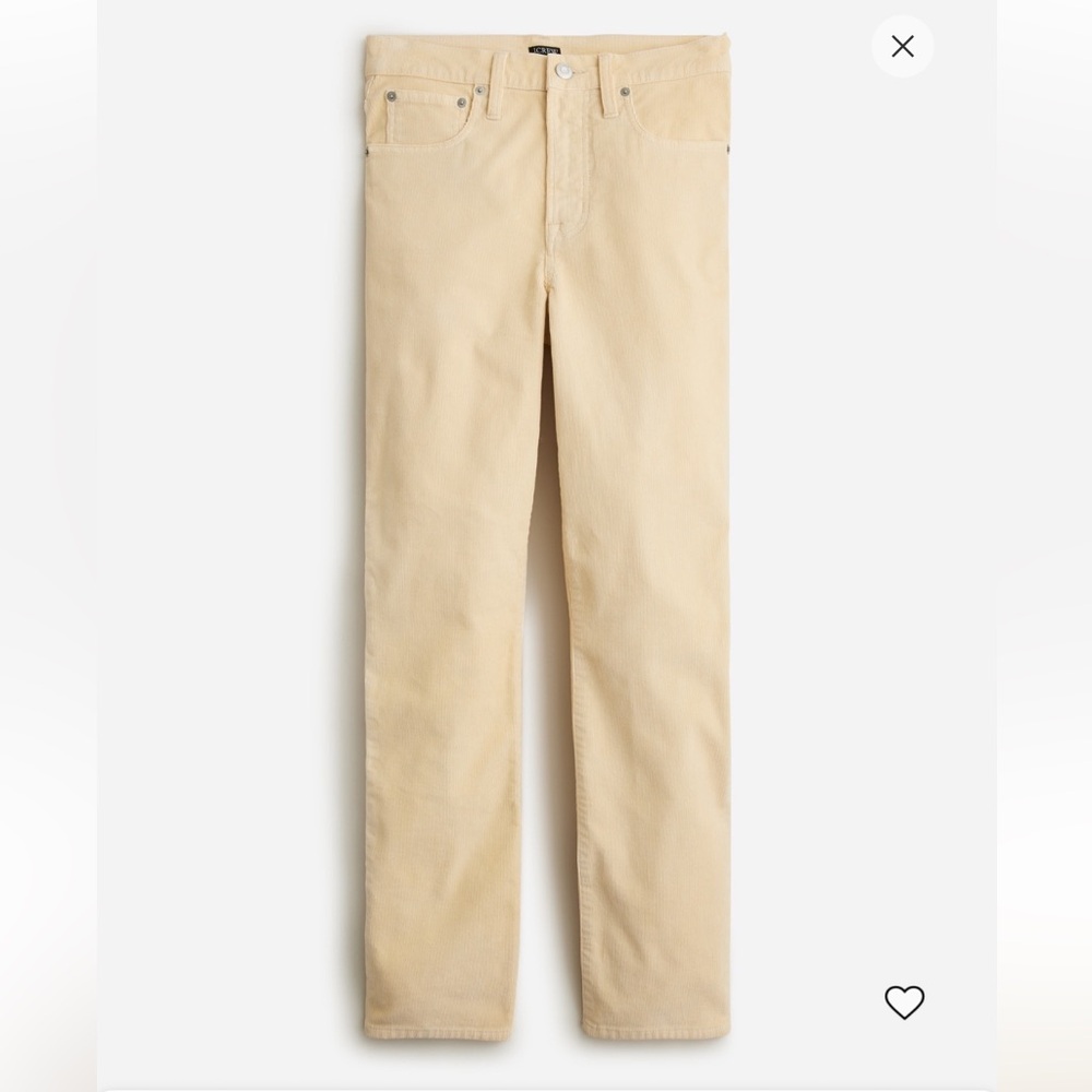 JCrew Vintage Slim Straight Corduroy Pant